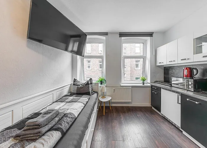 Appartement Ls 3-apartments Hauptbahnhof Halle